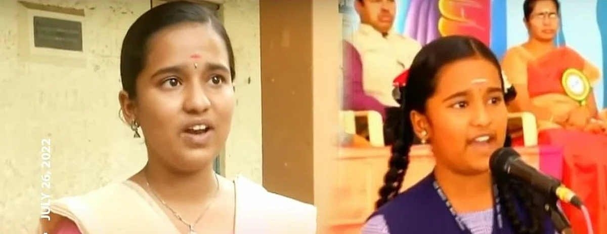 வீடியோவில் பேசிய பவதாரிணி குணசேகரன்