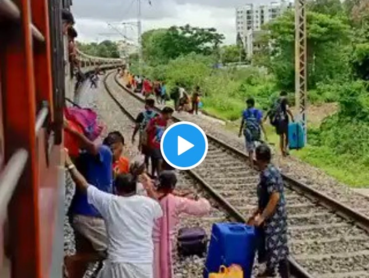 ஒரு நொடி தாமத்திருந்தால் உயிர் பாேய் இருக்கும்: வைரலான பதை பதைக்க வைக்கும் வீடியோ