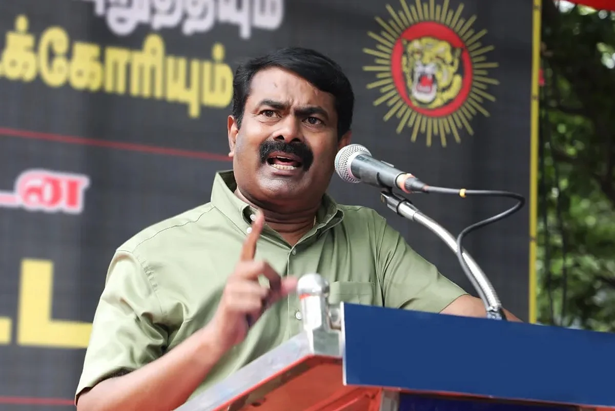 `சந்திரசேகரராவ் நெஞ்சுரத்தோடு மோடியை எதிர்க்கிறார்; ஆனால், இங்கே?- கொந்தளிக்கும் சீமான்