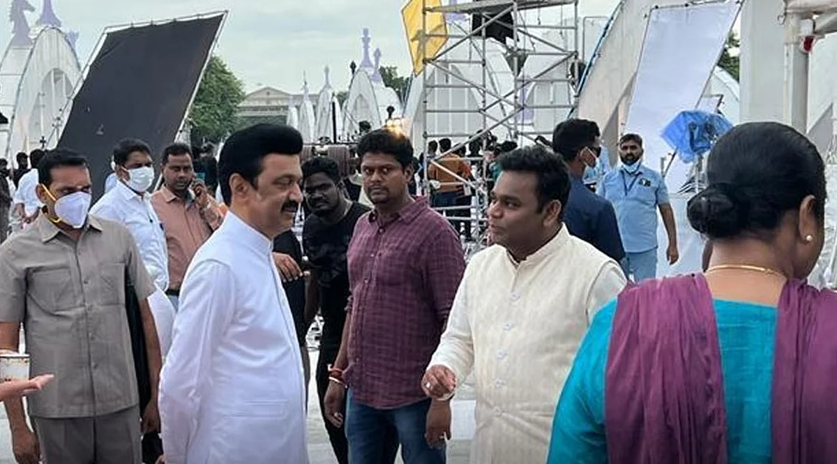 பாடல் படப்பிடிப்பில் பங்கேற்ற முதல்வர் ஸ்டாலின்: என்ன காரணம்?