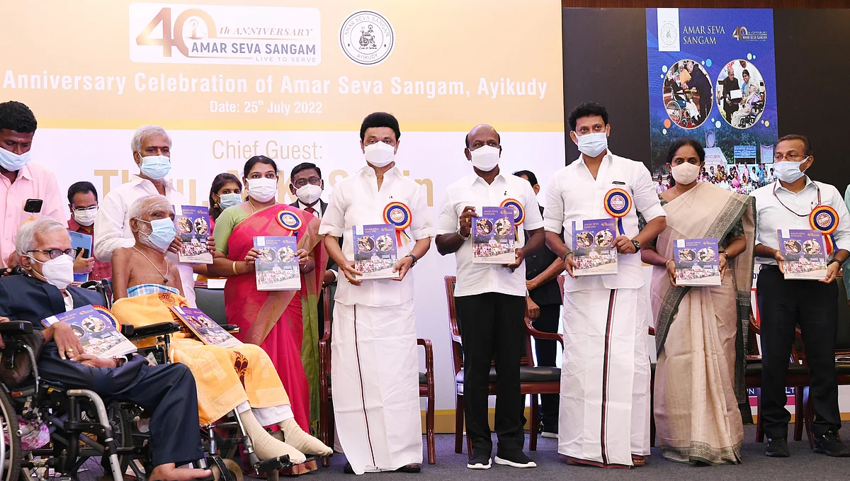 `மக்களின் கல்வி, நல்வாழ்வுக்காகவே எங்களை ஒப்படைத்து கொண்டிருக்கிறோம்'- முதல்வர் மு.க.ஸ்டாலின்