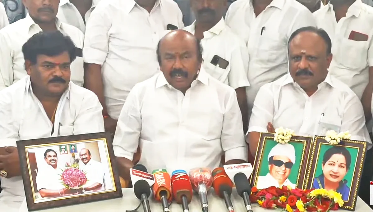 செய்தியாளர்களை சந்தித்த வி.வி. ராஜன் செல்லப்பா