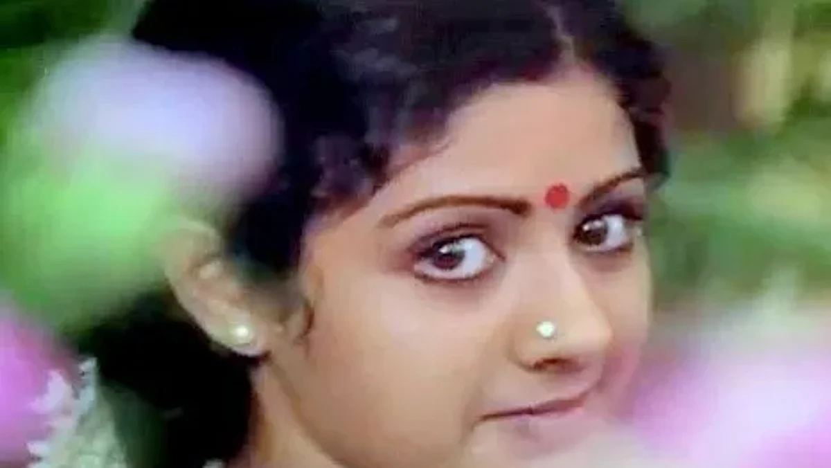 நடிகை ஸ்ரீதேவி
