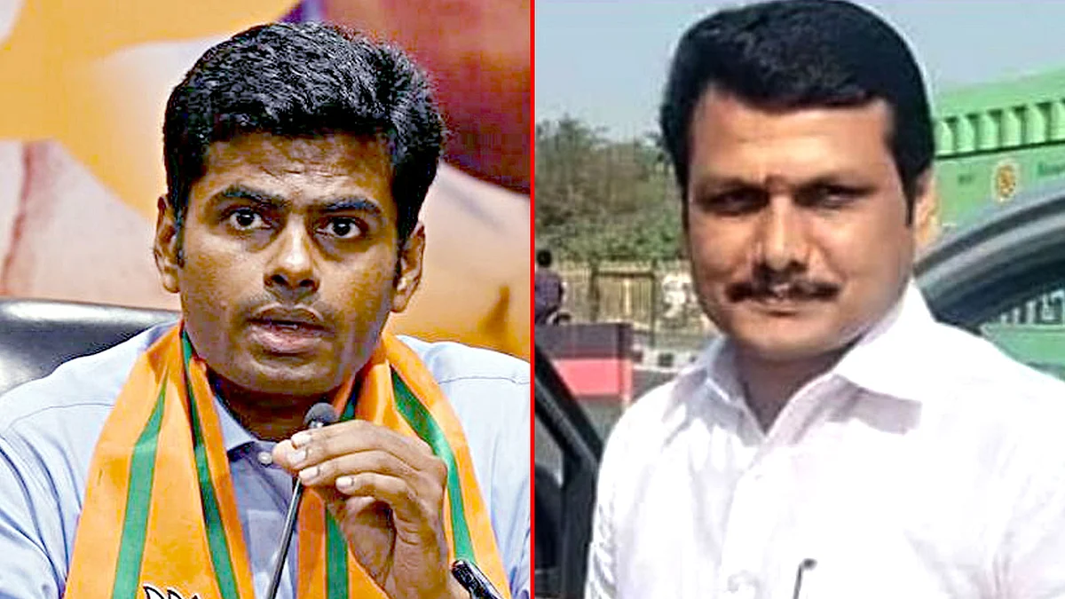 `கையில் காகிதமும் இல்லை; மண்டையில் மூளையும் இல்லை'- அண்ணாமலையைச் சாடும் செந்தில் பாலாஜி!