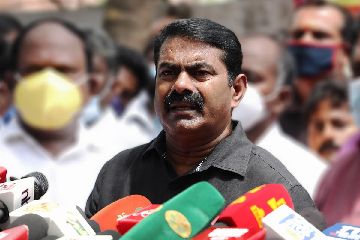 `கோடிகளைக் கடலில் கொட்டி உருவாக்கப்படும் பேனாவால் யாருக்கு என்ன பயன்?'- சீமான் காட்டம்