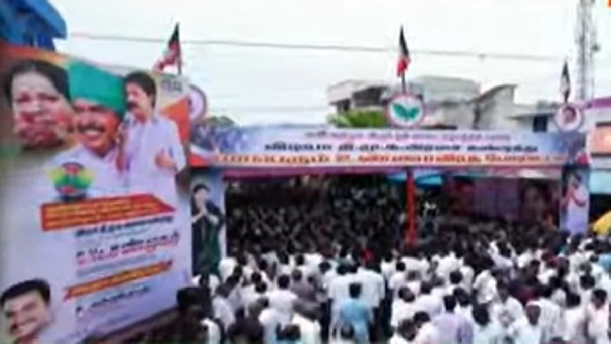 திண்டிவனத்தில் நடைபெற்று வரும் உண்ணாவிரத போராட்டம்