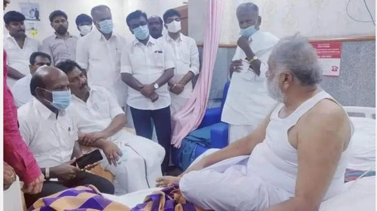 மருத்துவமனையில் அமைச்சர் ஐ.பெரியசாமி திடீர் அனுமதி!