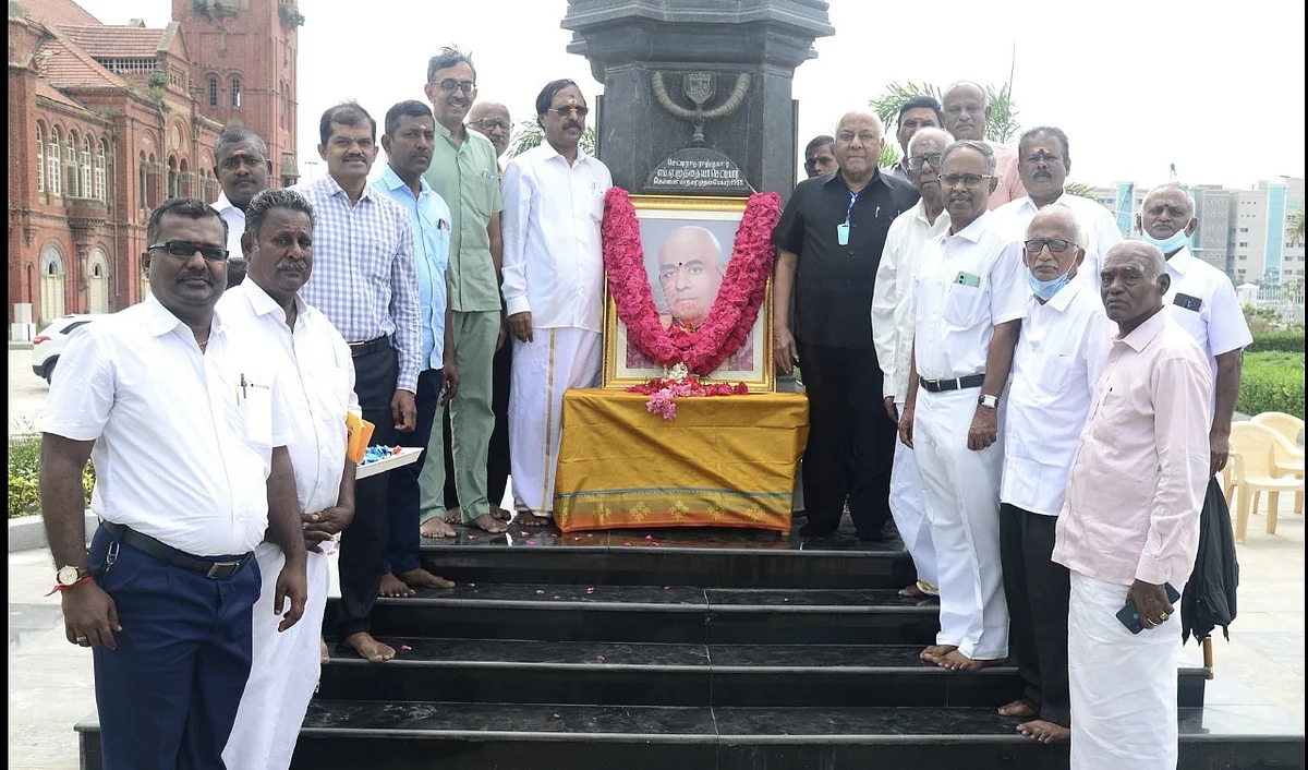 சென்னை முதல் மேயரின் 118-வது பிறந்தநாள் விழா!