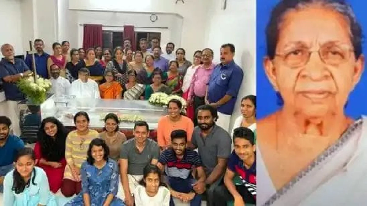 தாயின் சடலத்தின் முன்பு குடும்பமாக அமர்ந்து சிரித்தபடி போஸ் கொடுத்தது ஏன்?- விமர்சனத்துக்கு பிள்ளைகள் விளக்கம்