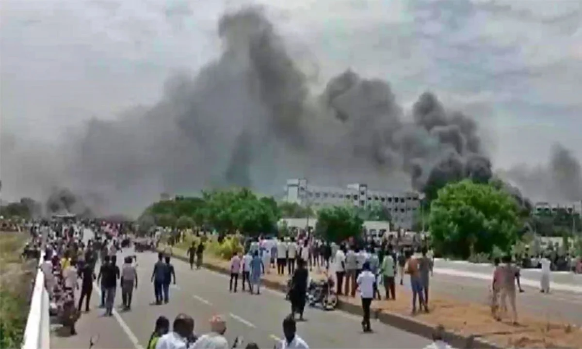 கனியாமூர் கலவரத்தில் சேதமான பொருட்களின் மதிப்பு இத்தனை கோடியா?: அதிர்ச்சியூட்டும் சிறப்பு புலனாய்வுக்குழு அறிக்கை