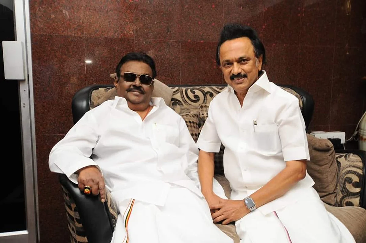 `துடிப்பான மனிதராக வாருங்கள்'- விஜயகாந்த்துக்கு முதலில் பிறந்தநாள் வாழ்த்து தெரிவித்த முதல்வர் ஸ்டாலின்!