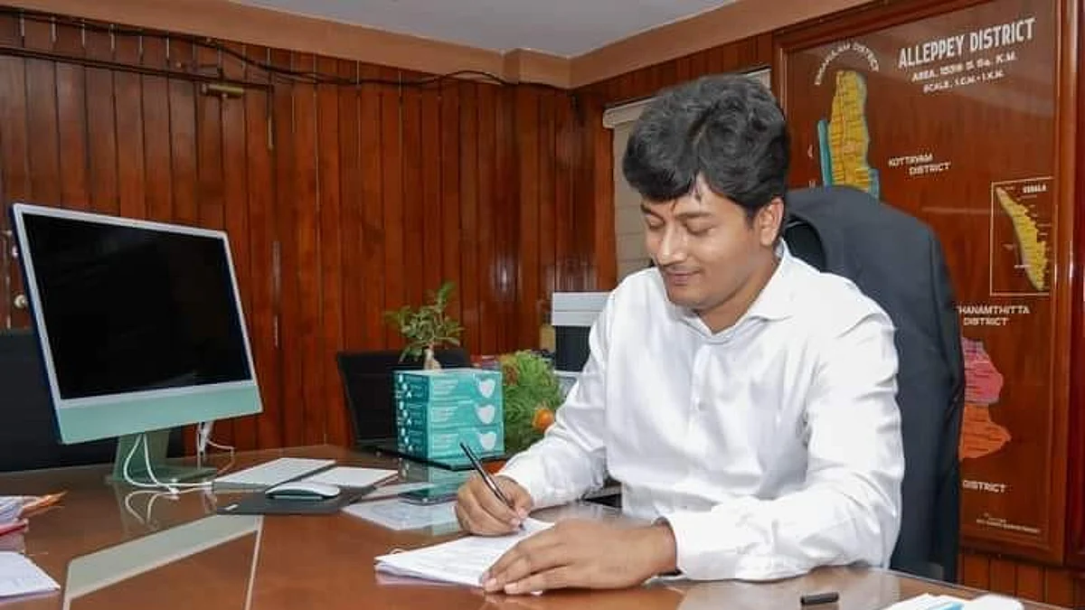 பொறுப்பேற்றதும் போட்ட முதல் கையெழுத்து: வைரலாகும் கேரள கலெக்டரின் கடிதம்!