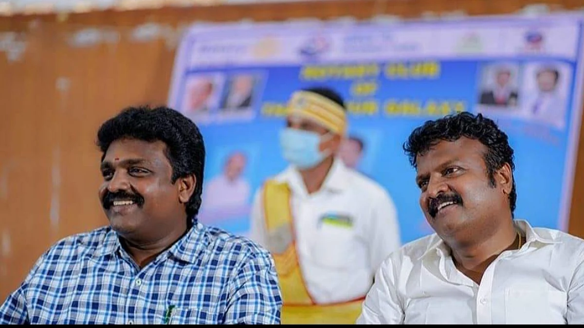 ஆணையருடன் மேயர் ராமநாதன்