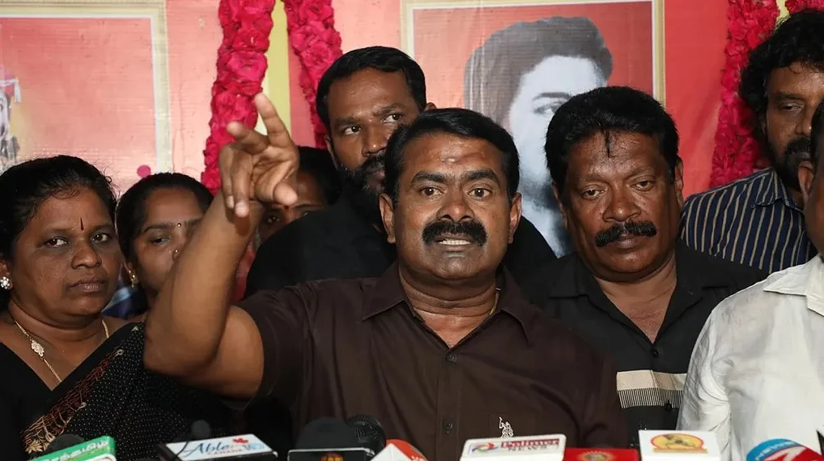 `அப்படியென்றால் நிதியமைச்சர் கூறுவது பொய்யா?'- முதல்வர் ஸ்டாலினுக்கு சீமான் கேள்வி
