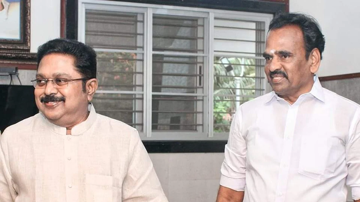 தினகரனுடன் மாணிக்கராஜா...