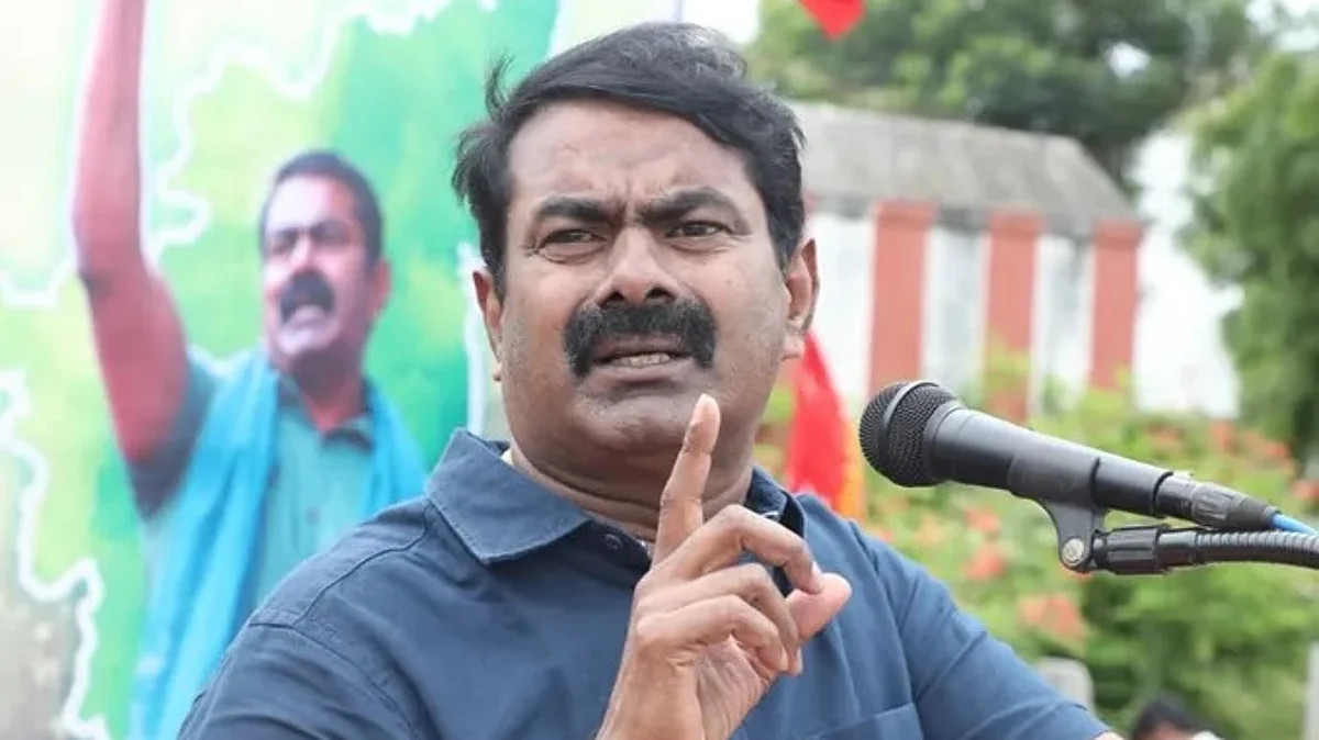 `தம்பி அண்ணாமலை இப்படி பேசக்கூடாது'- சீமான் அட்வைஸ்