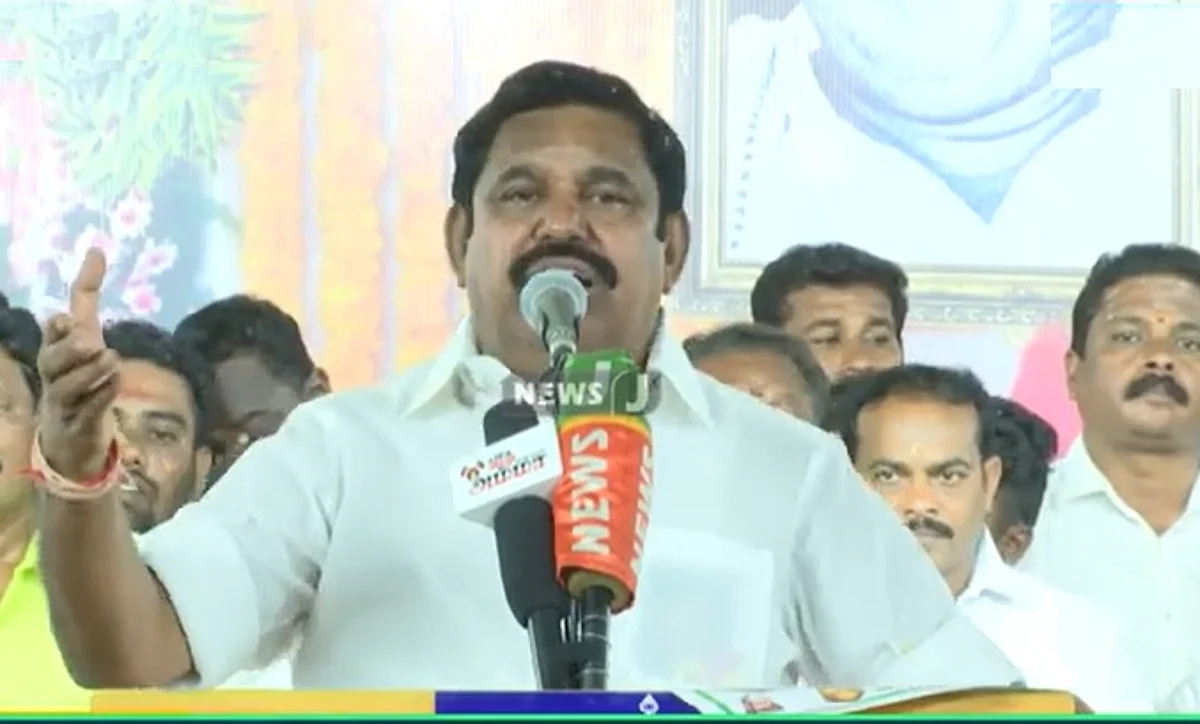 `நீ தற்காலிக தலைவராகத்தான் இருந்தாய்'- முதல்வர் ஸ்டாலினை ஒருமையில் பேசிய எடப்பாடி பழனிசாமி