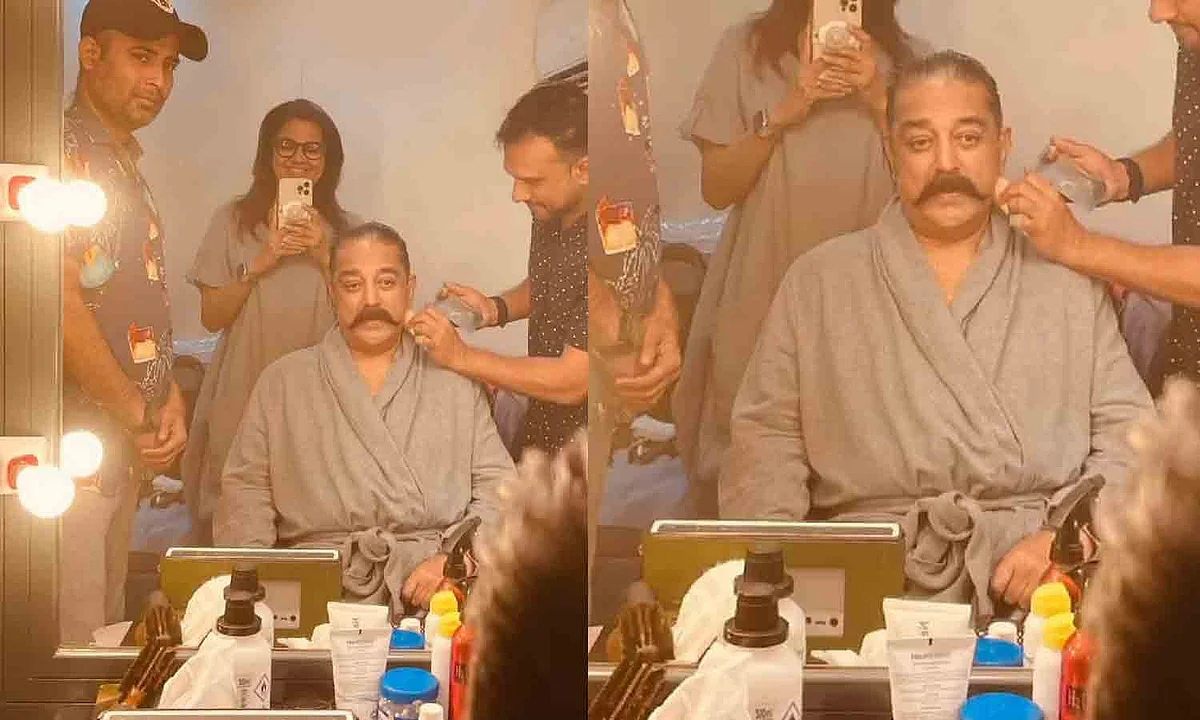 வைரலாகும் 'இந்தியன் 2' கமல்ஹாசன் புகைப்படம்