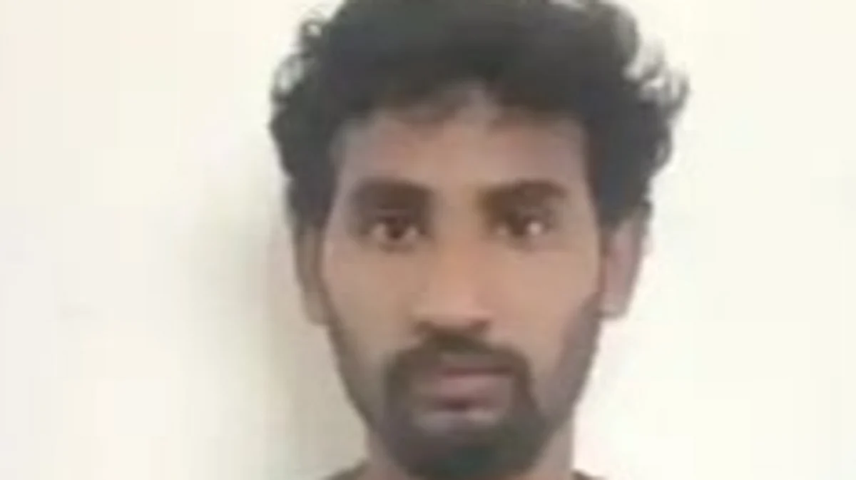 கைது செய்யப்பட்ட விஜயராகவன்.