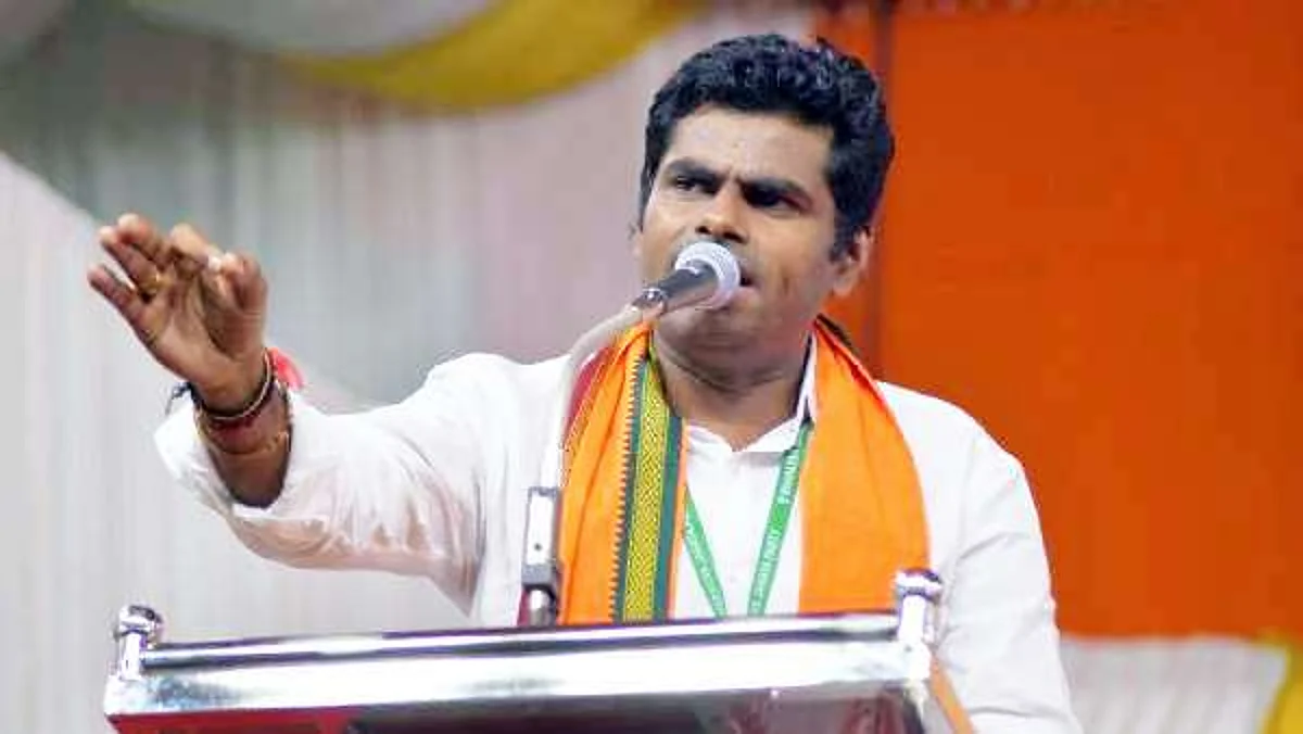 `திமுக சர்வாதிகாரத்திற்கு மக்கள் விரைவில் முடிவுகட்டுவார்கள்': அண்ணாமலை காட்டம்!