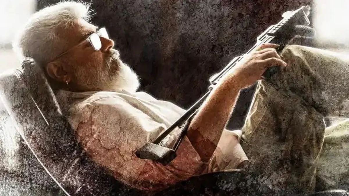 நடிகர் அஜித்தின் 'துணிவு' பட ஃபர்ஸ்ட் லுக் வெளியீடு
