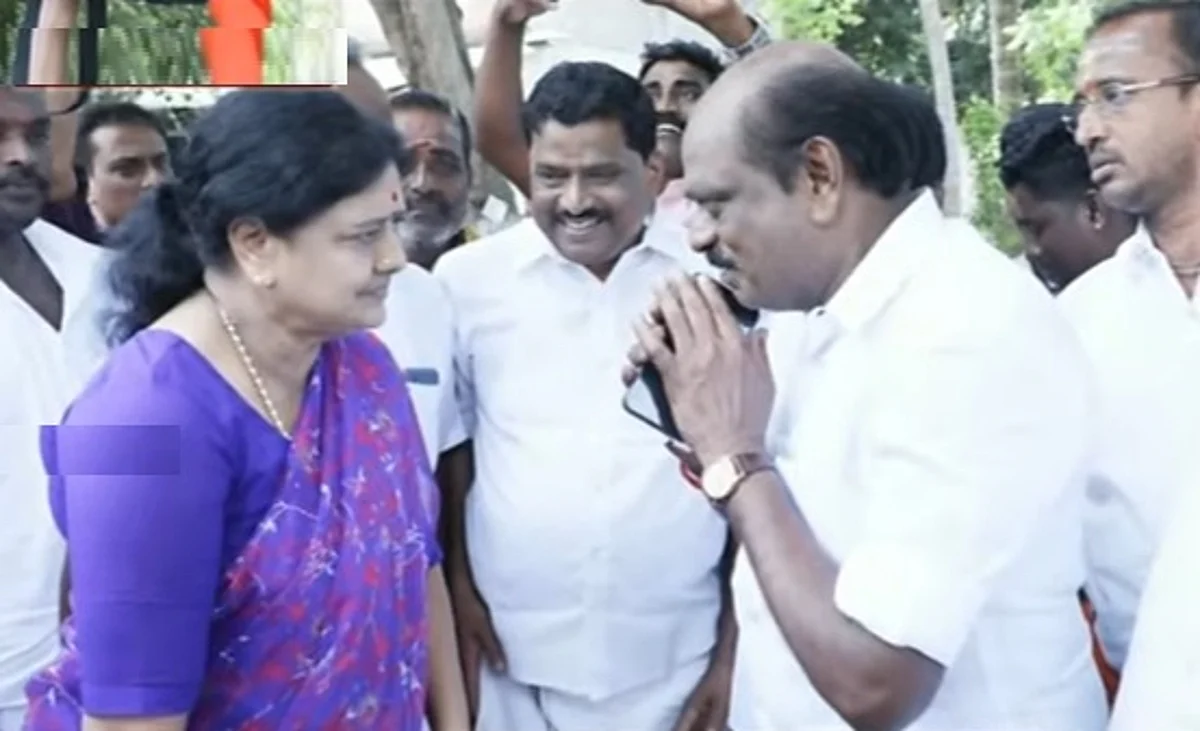 சசிகலாவுடன் ஓபிஎஸ் ஆதரவாளர் வைத்திலிங்கம் திடீர் சந்திப்பு: என்ன காரணம்?