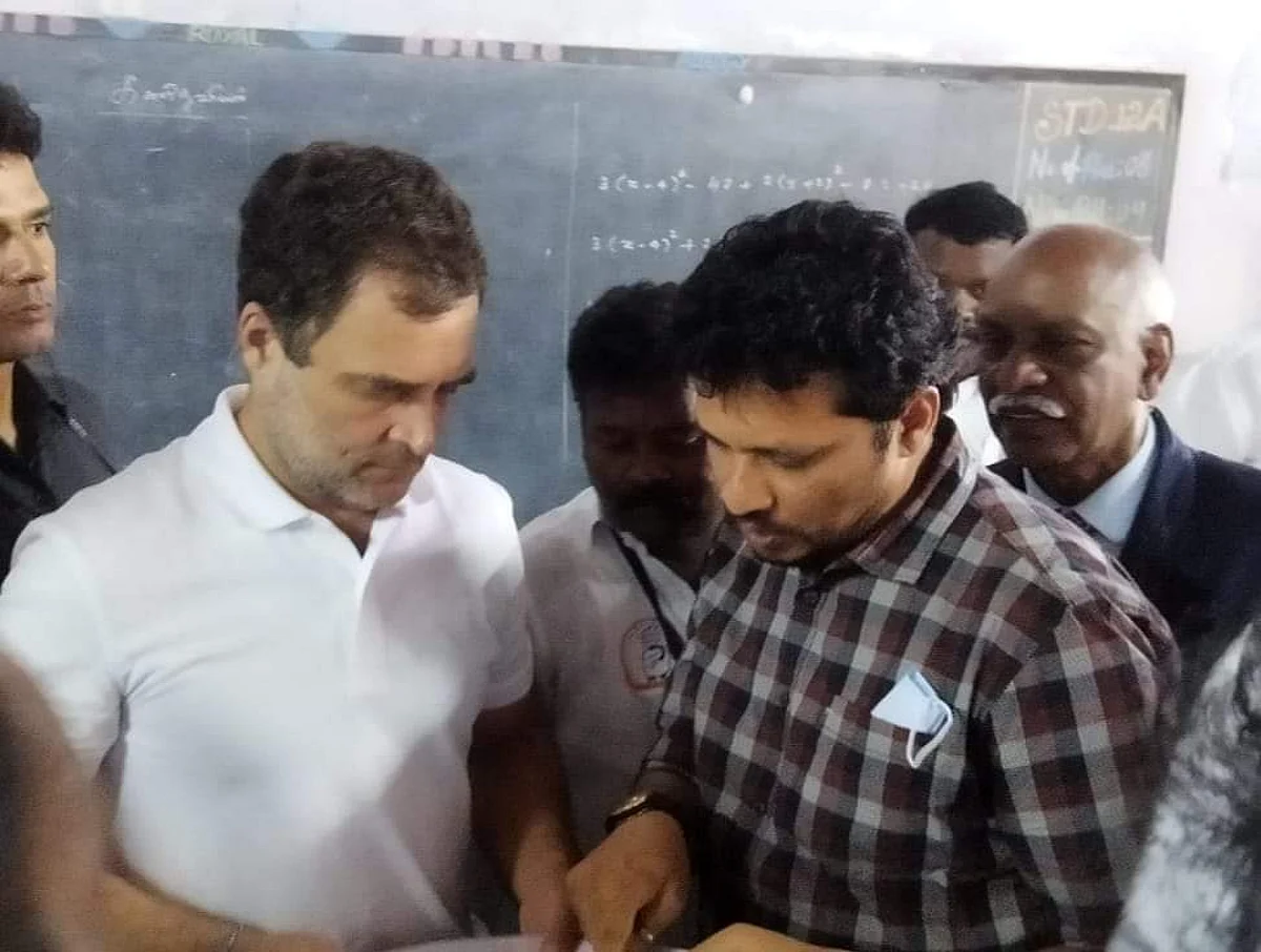 ராகுல் காந்தியுடன் எவிடென்ட்ஸ் கதிர்