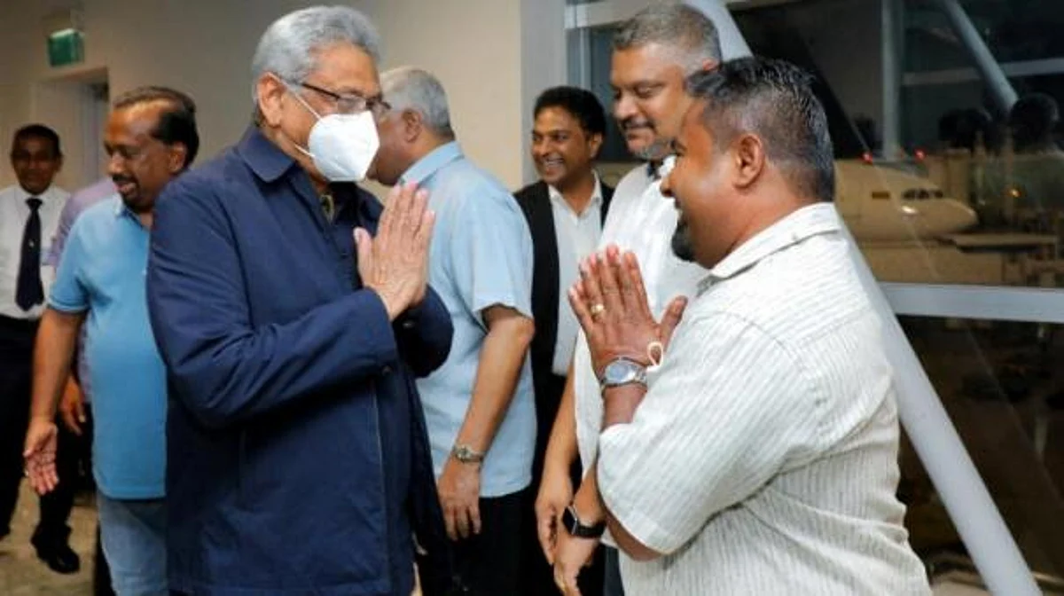 இலங்கை திரும்பியுள்ள கோத்தபய ராஜபக்ச