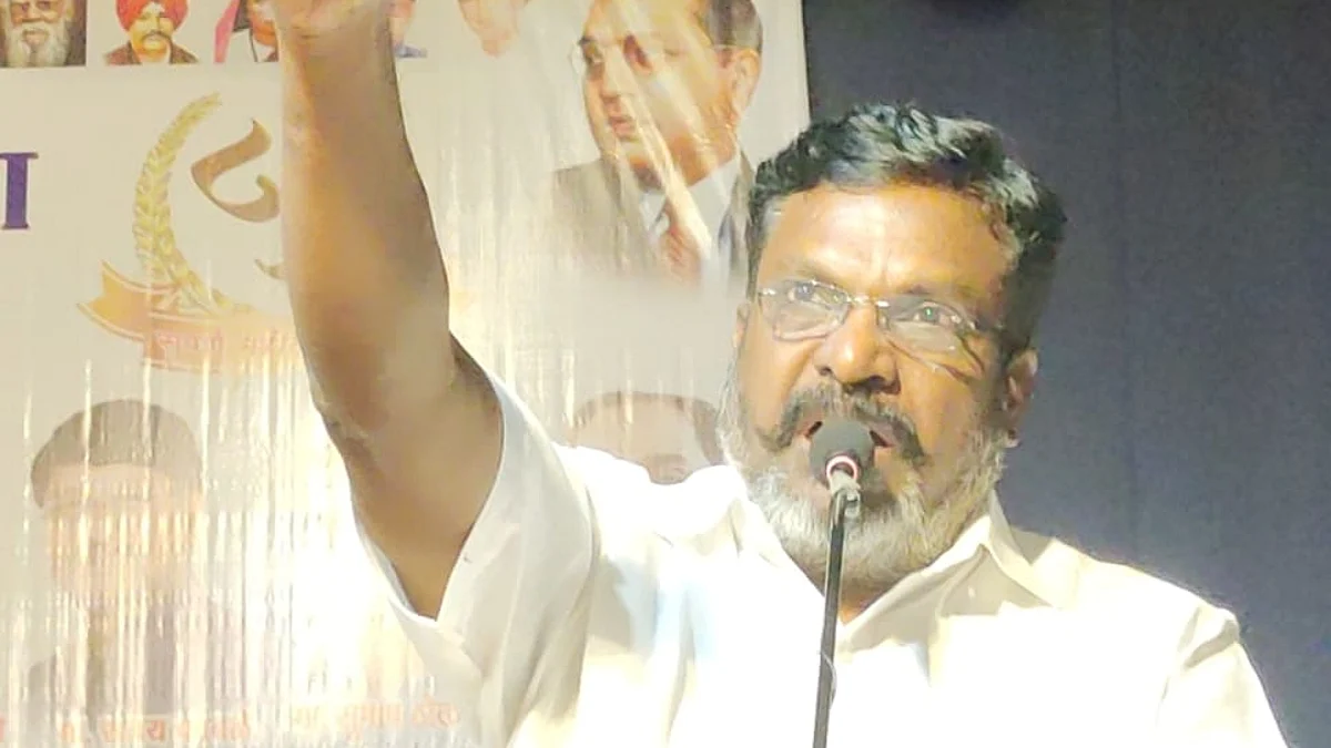 `ஆர்எஸ்எஸ், விஎச்பிக்கு இது பொருந்தாதா?'- பிஎஃப்ஐ தடையால் கொந்தளிக்கும் திருமாவளவன்