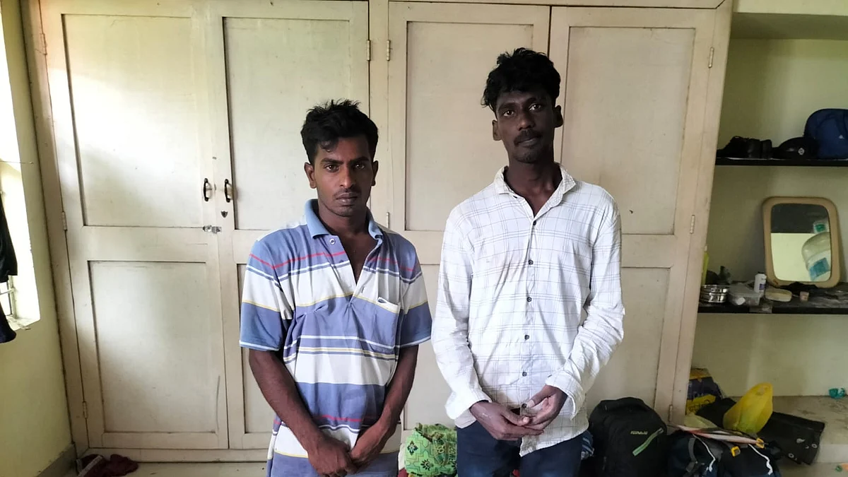 மாட்டிக்கொண்ட திருடர்கள்