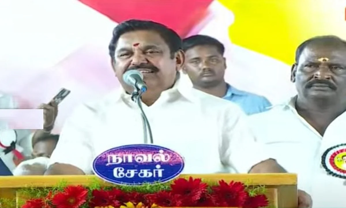 `துரைமுருகனும், பொன்முடியும் எவ்வளவு நக்கலாக பேசுறாங்க பாருங்க'- ஆர்ப்பாட்டத்தில் பொங்கிய ஈபிஎஸ்