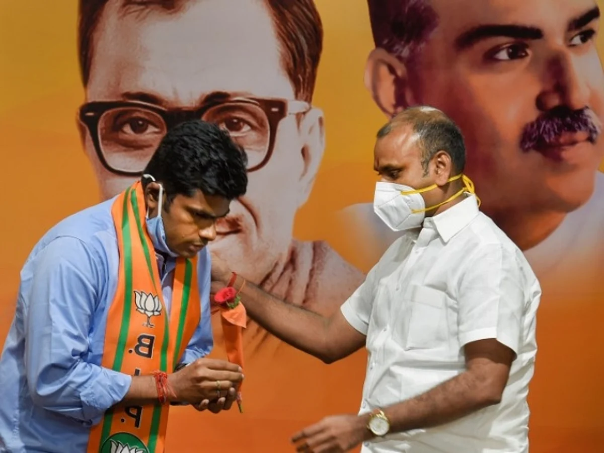 பாஜக அலுவலகத்தில் எல்.முருகனுக்கு தனி அறை: அண்ணாமலைக்கு செக் வைத்த தலைமை
