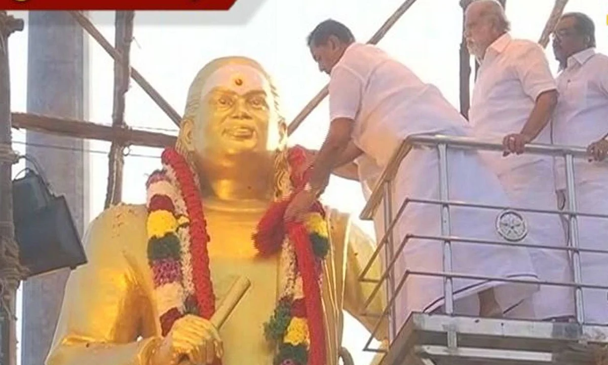 தேவர் சிலைக்கு தமிழக அமைச்சர்கள் மரியாதை!