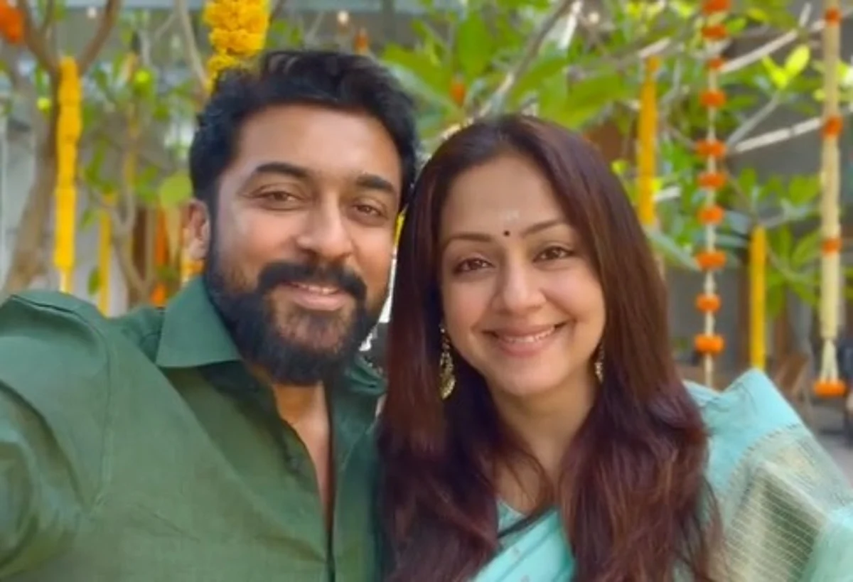 வீடியோ வெளியிட்டு தீபாவளி வாழ்த்து சொன்ன சூர்யா- ஜோதிகா!