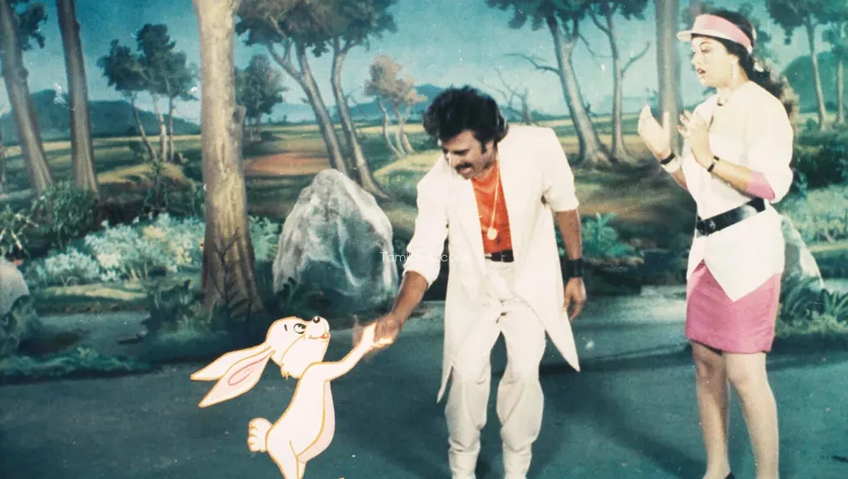 ரஜினி சரிதம் - 80: கார்ட்டூன் கதாபாத்திரங்களுடன் ஓர் இந்திய நாயகன்!
