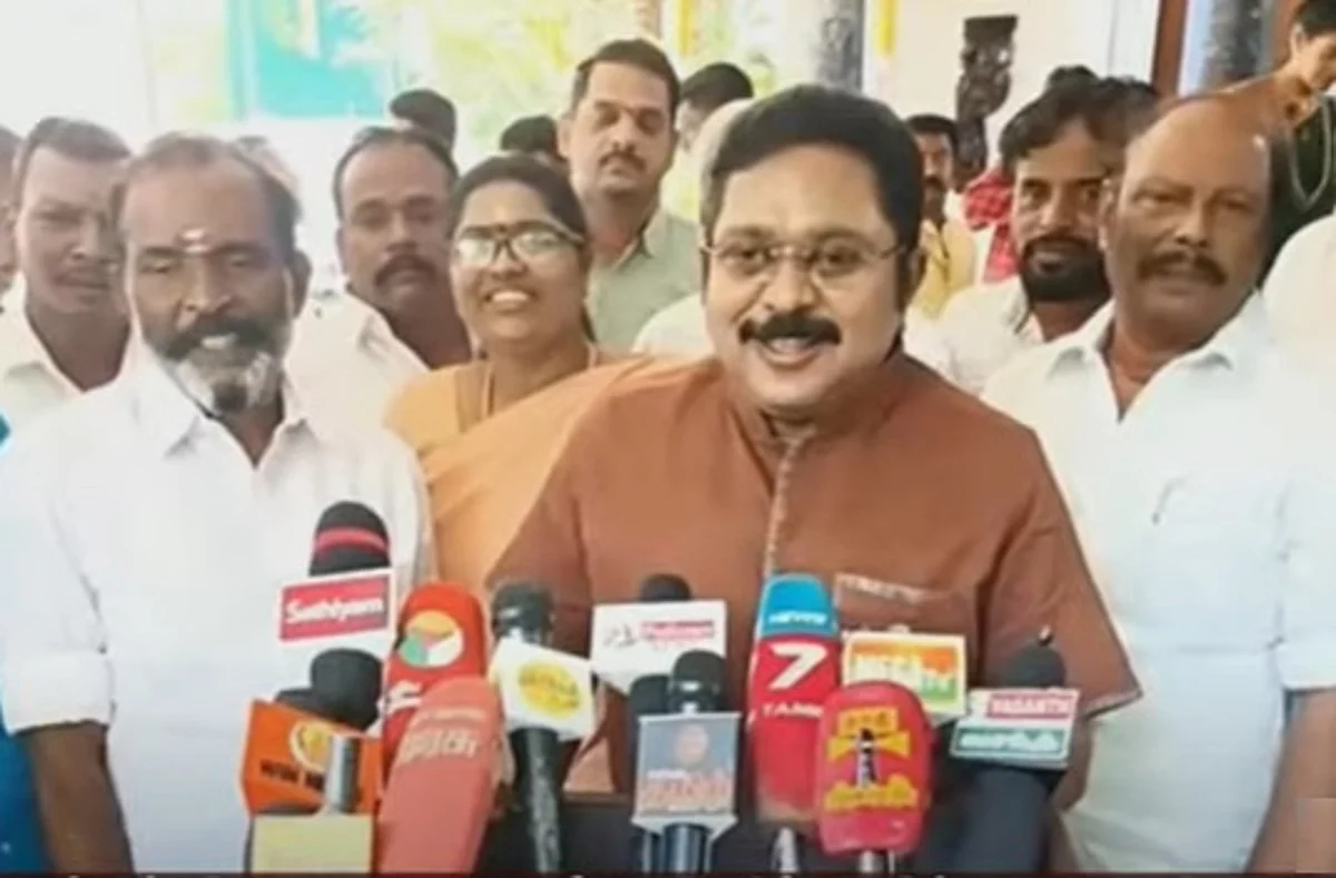 `அண்ணாமலை இப்போதுதான் அரசியலுக்கு வந்திருக்கிறார்; கொஞ்ச நாளில் நிதானமாகி விடுவார்'- டி.டி.வி.தினகரன்