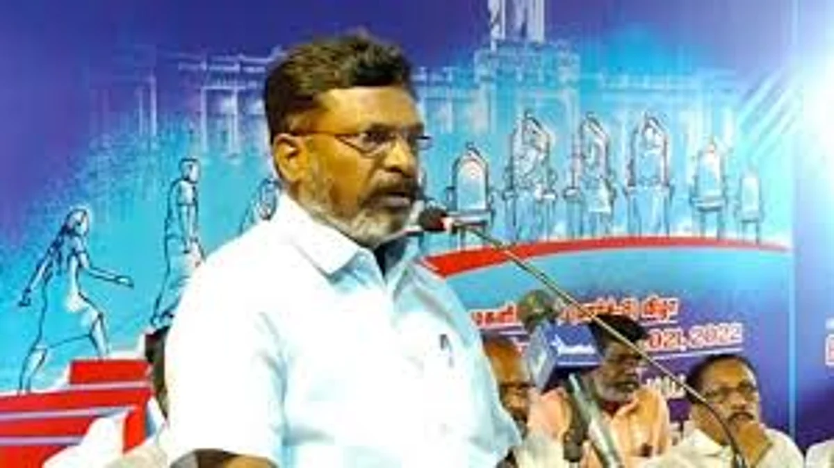 `அப்பன் பெயர் தெரியாதவர்களா அவர்கள்?'- ஆளுநருக்கு எதிராக கொந்தளிக்கும் திருமாவளவன்