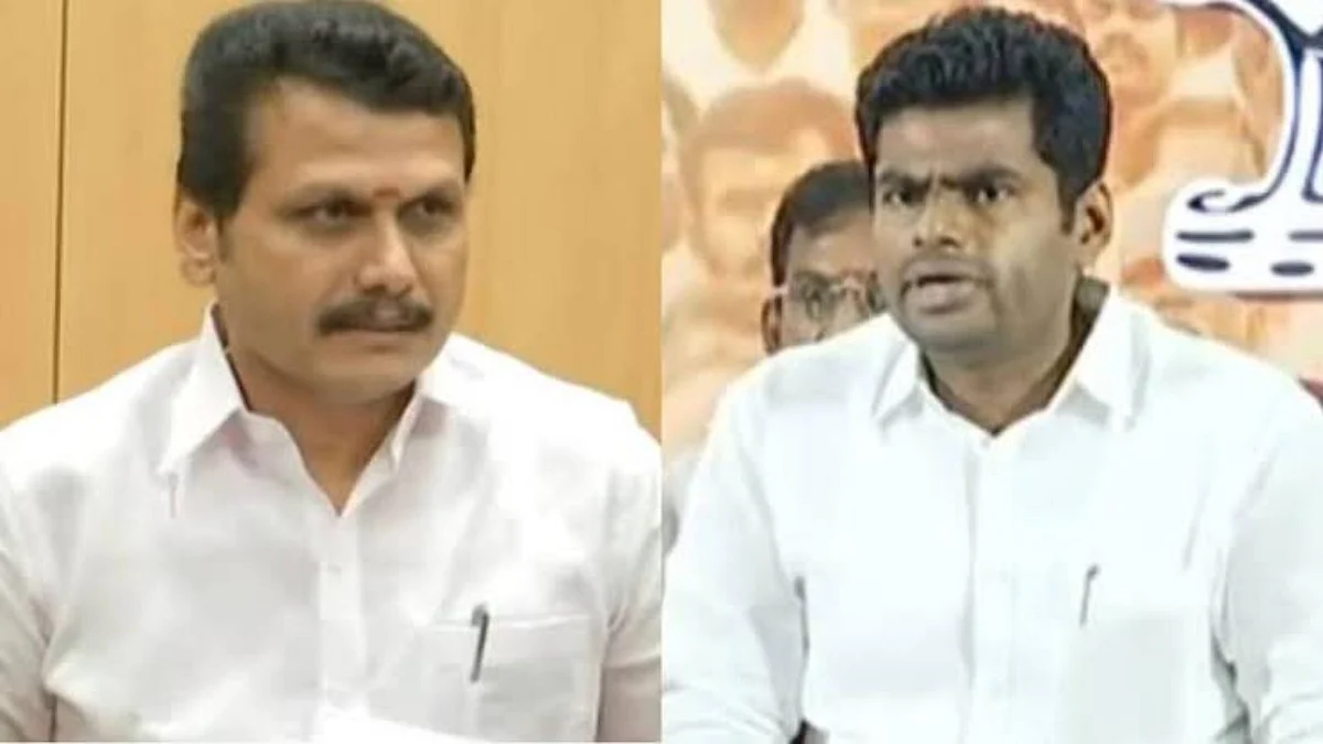 ‘கமிஷன் வெளியில் தெரிந்துவிடும் என்று சாராய அமைச்சருக்கு அச்சமா?’- செந்தில் பாலாஜிக்கு அண்ணாமலை கேள்வி