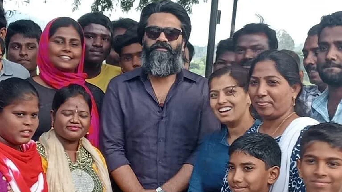 சிம்புவின் `பத்துதல’ படப்பிடிப்புத்தளம்: வைரலாகும் புகைப்படங்கள்!