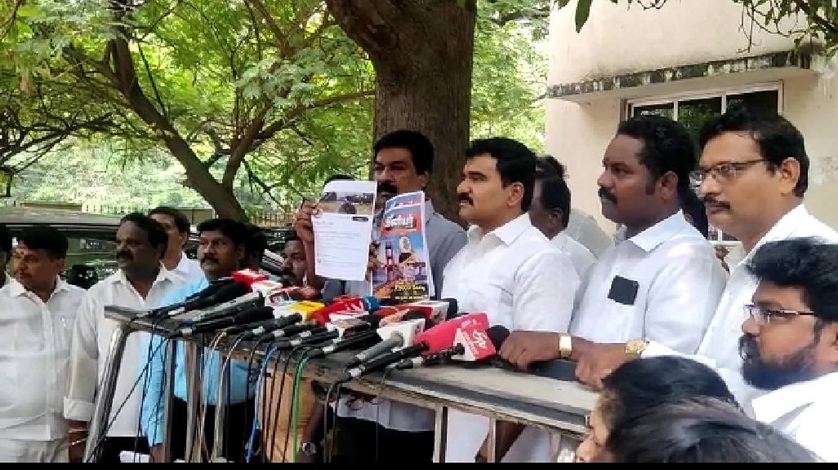 அண்ணாமலை குறித்து அவதூறு பரப்புகிறார்கள்: சென்னை காவல் ஆணையரிடம் பாஜக சார்பில் புகார்