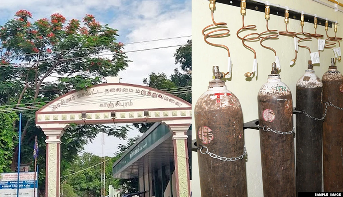 இருவர் உயிரிழப்புக்கு ஆக்சிஜன் பற்றாக்குறை காரணமா?- சர்ச்சையில் காஞ்சிபுரம் அரசு மருத்துவமனை