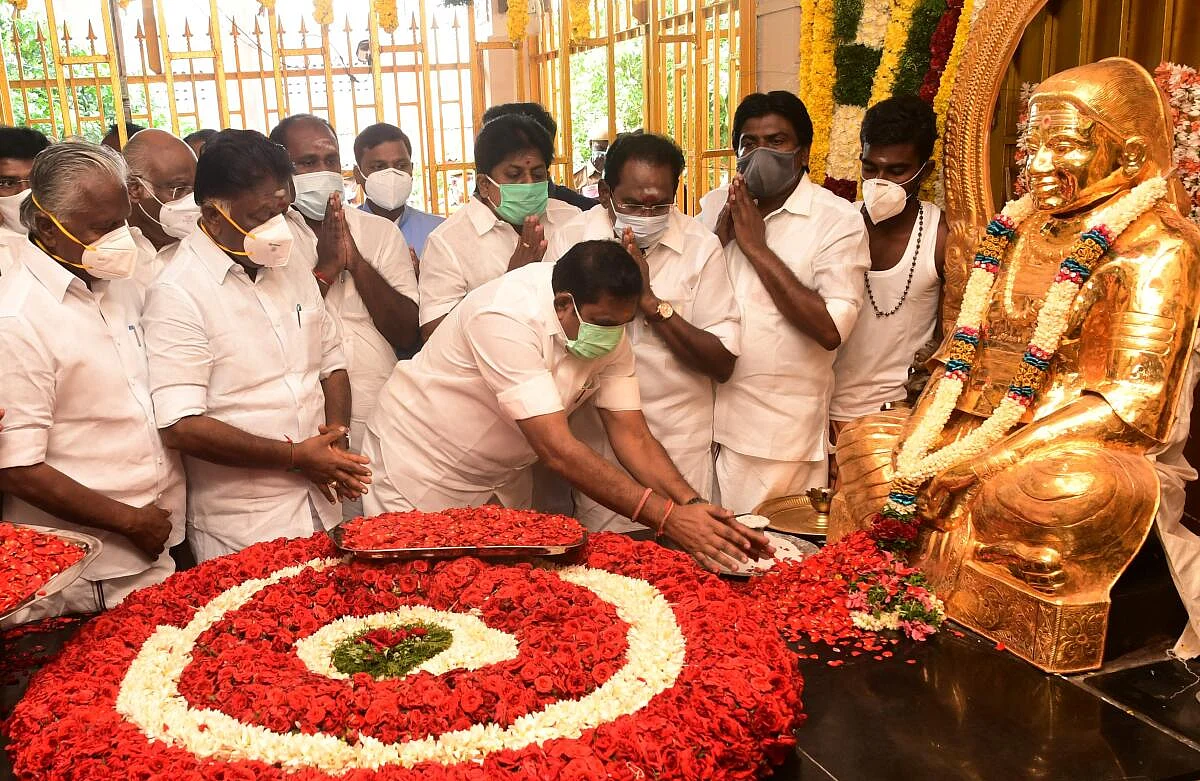 2020 தேவர் ஜெயந்தியின் போது...