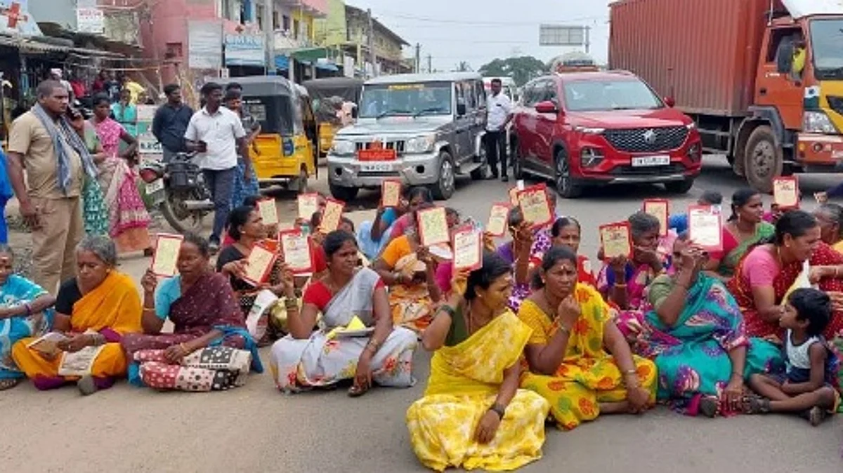 தீபாவளி சீட்டு நடத்தியவர் திடீர் தலைமறைவு: சாலை மறியலில் சிக்கிய எஸ்.பி!