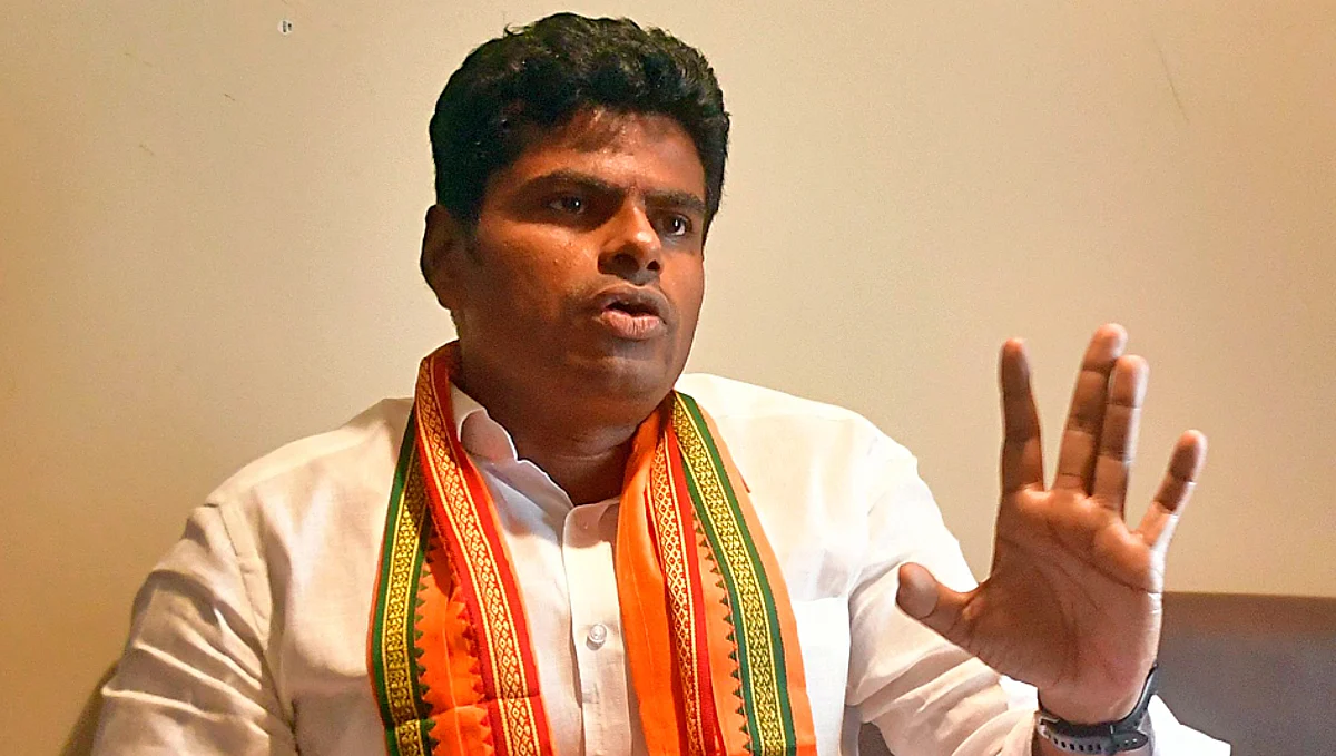 இந்தியை மத்திய அரசு திணிக்கவில்லை: சொல்கிறார் அண்ணாமலை