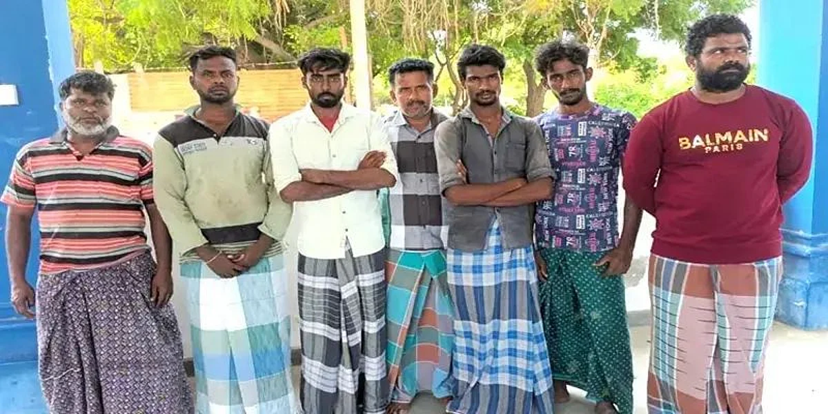 யாழ்ப்பாணம் சிறையில் இருந்து தமிழக மீனவர்கள் 7 பேர் விடுதலை