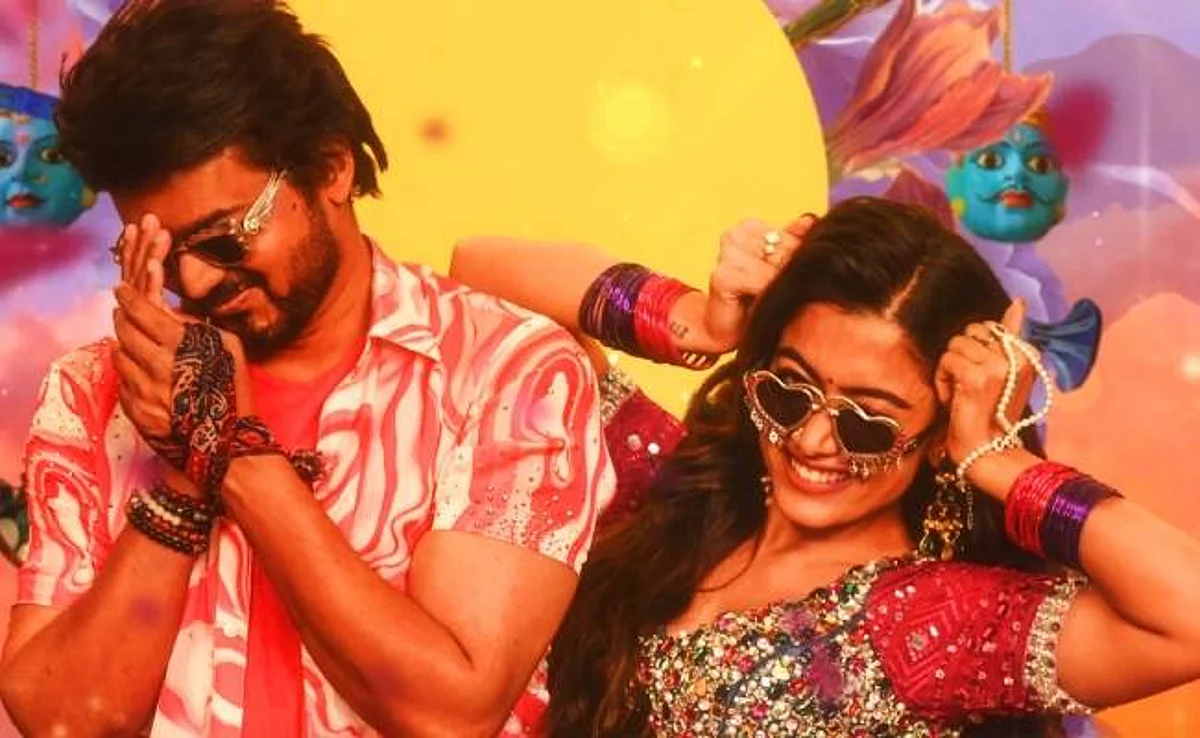 'உச்சு கொட்டும் நேரத்திலே உச்சக்கட்டம் தொட்டவளே': சர்ச்சையைக் கிளப்பியுள்ள நடிகர் விஜய்யின் 'வாரிசு' படப்பாடல்