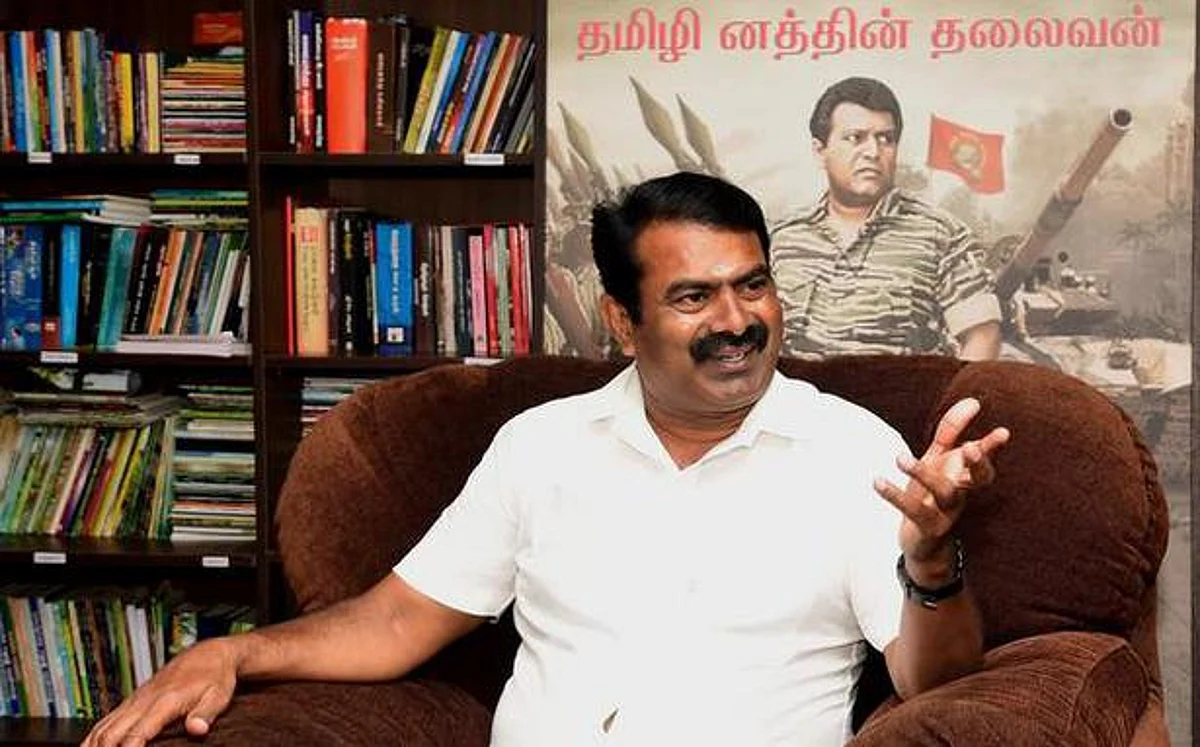 `பிரபாகரனே என் உயிர் மூச்சாக உள்ளிருந்து என்னை இயக்குகிறார்'- சீமான் உருக்கம்