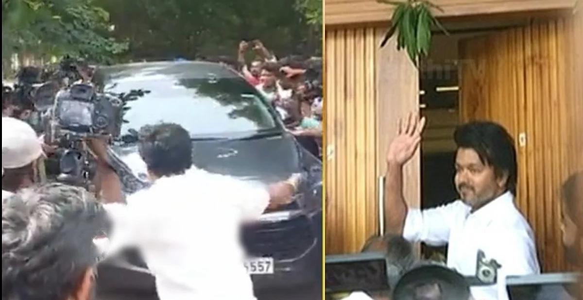 நடிகர் விஜய்க்கு அபராதம்: சென்னை போக்குவரத்து போலீஸ் அதிரடி நடவடிக்கை