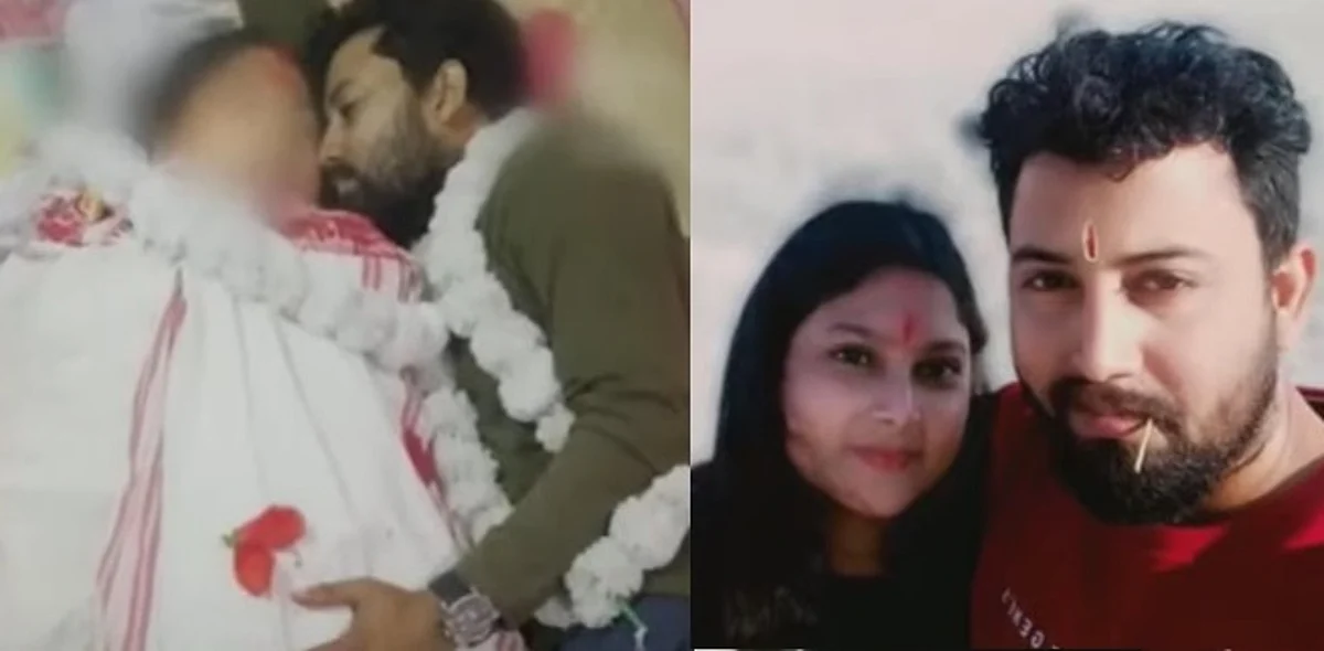 இனி திருமணம் செய்ய மாட்டேன்; இறந்த காதலிக்கு தாலி கட்டி சத்தியம் செய்த காதலன்: கண்கலங்க வைத்த சம்பவம்