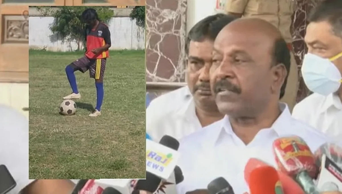 `வீராங்கனையின் குடும்பத்துக்கு 10 லட்சம் நிதி; அரசு வேலை'- பிரியாவின் உடலுக்கு அஞ்சலி செலுத்திய அமைச்சர் தகவல்
